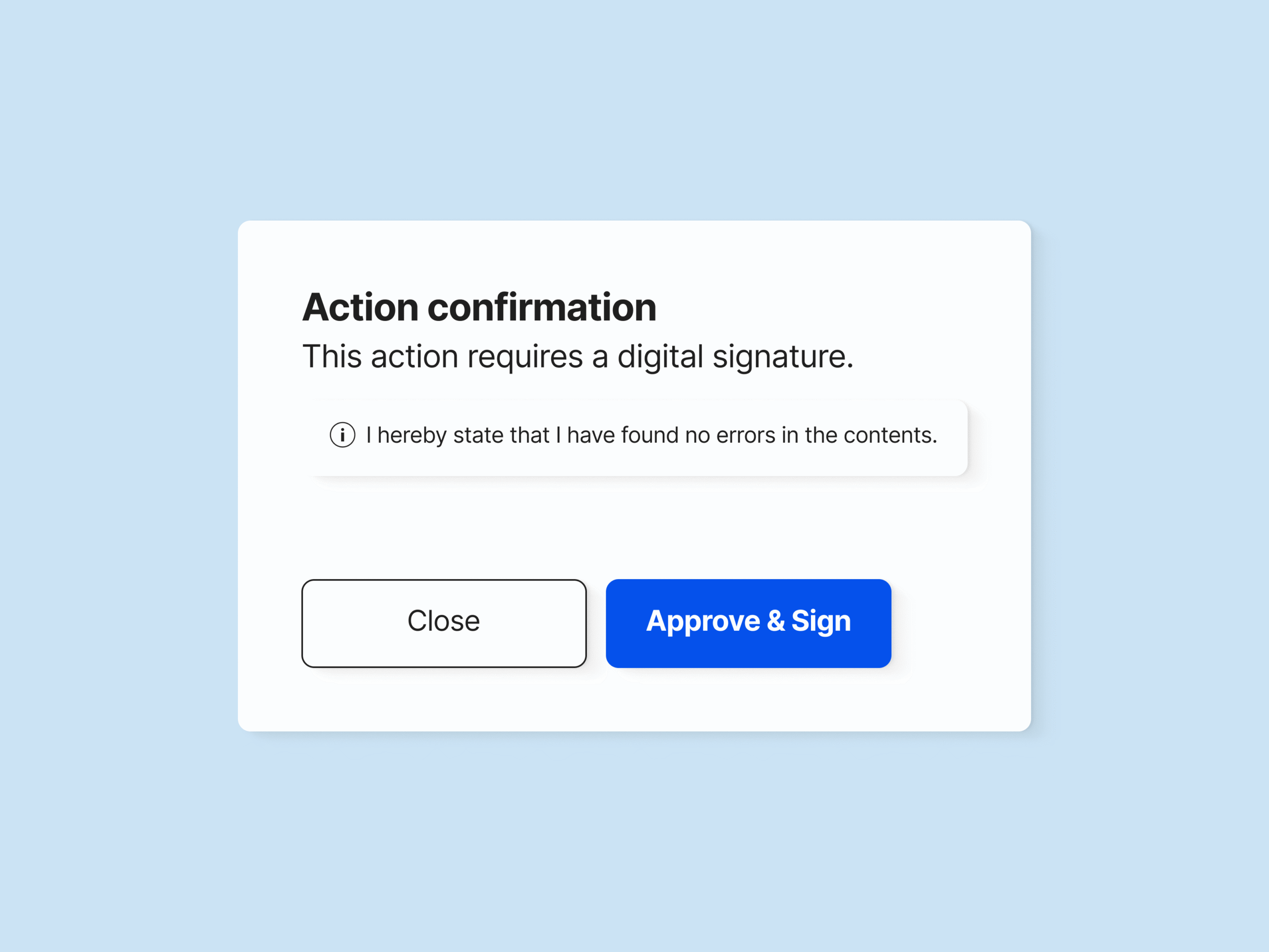 SimplerQMS Compliant E-Signature SimplerQMS Compliant E-Signature