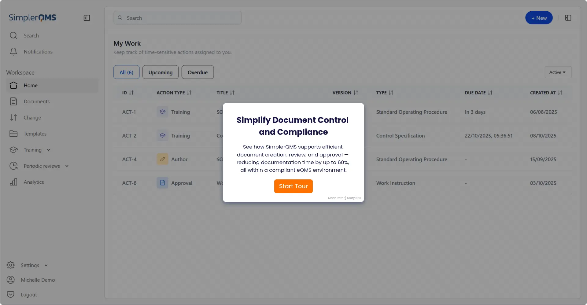 SimplerQMS Document Control Product Tour Cover SimplerQMS Document Control Product Tour Cover