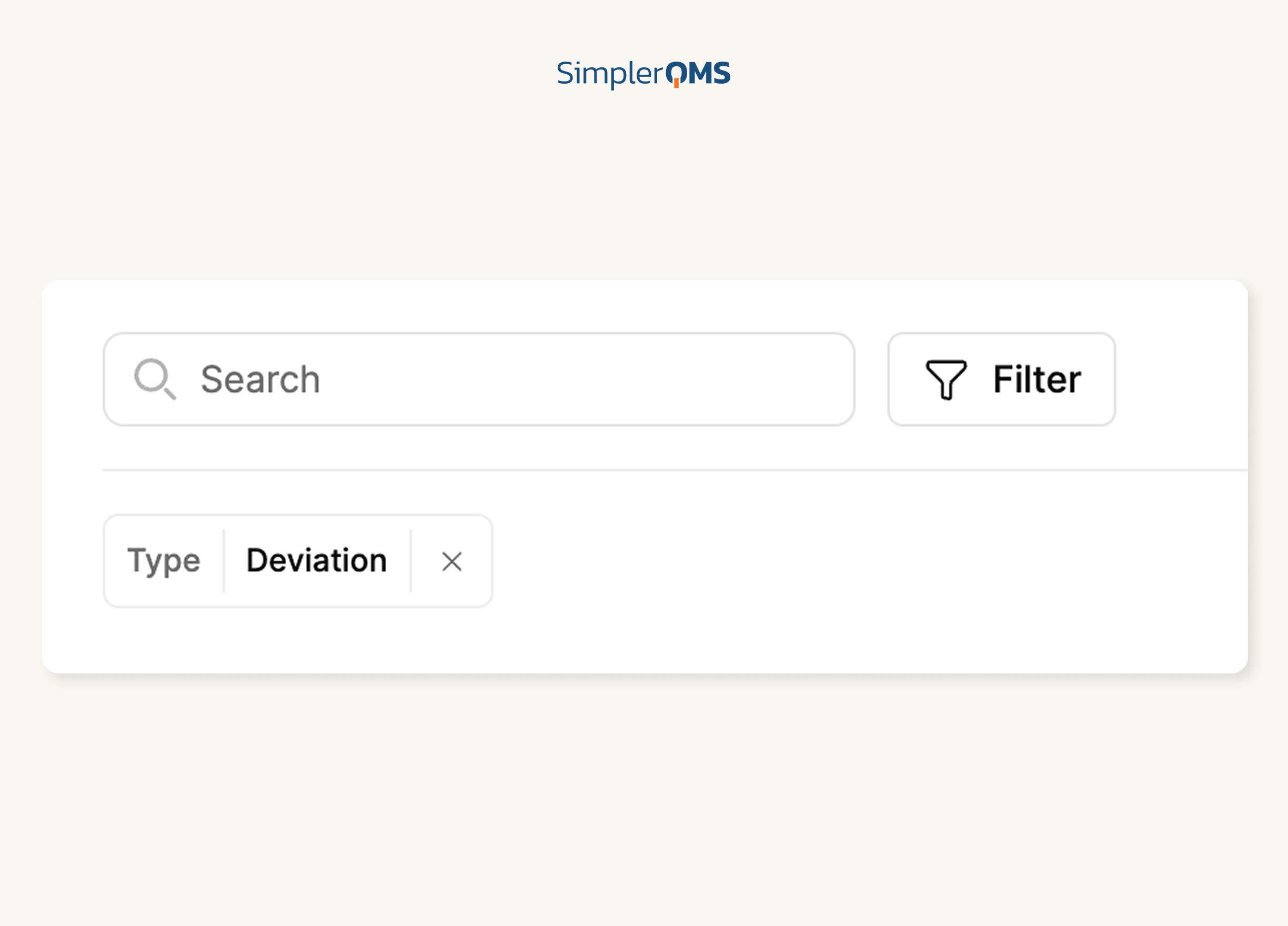 Search, Filtering, and Status Views